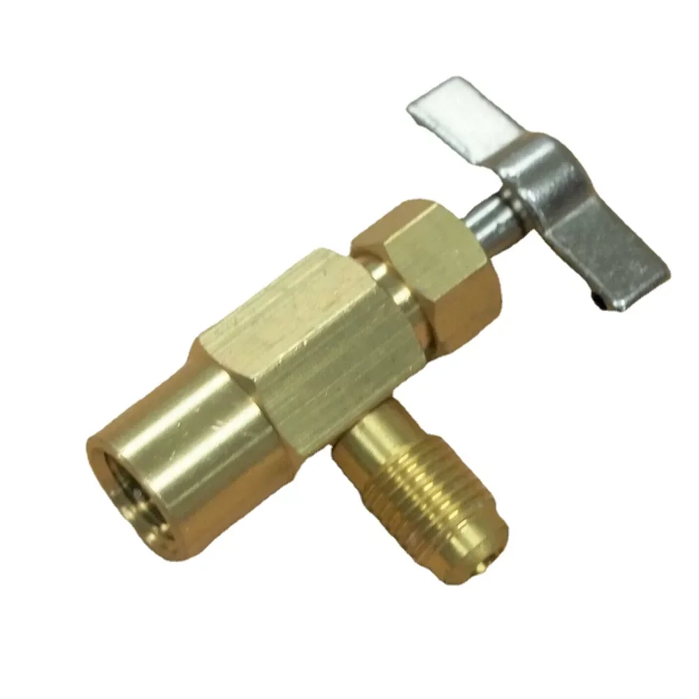 

R134A Car Air Conditioning Valve Opener Car Can Tap Adapter Installation Gas Refrigerant Tool Mini Air Conditioner Accessories