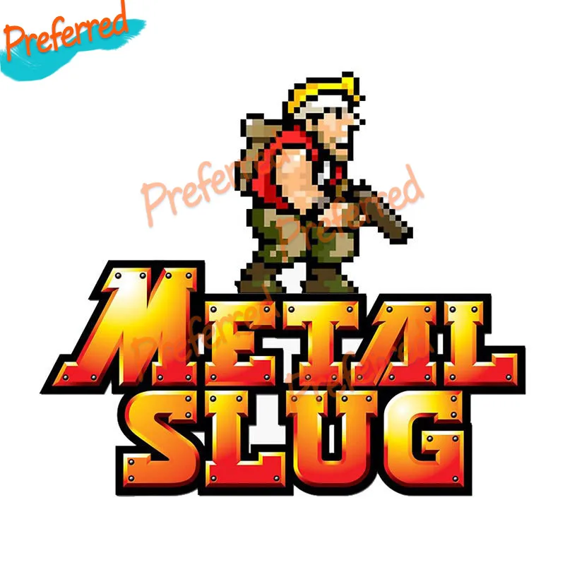 

High Quality Game Decal Motocross Racing Laptop Helmet Trunk Wall Vinyl Car Sticker Die-Cut for Metal Slug Remastered