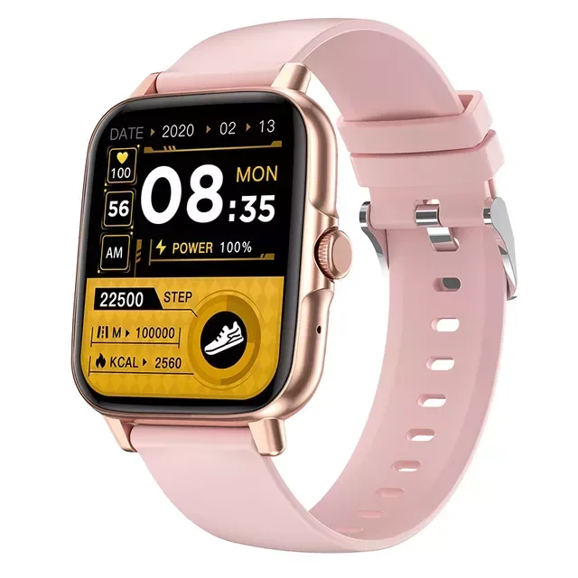 

Bluetooth Call NFC Men Smart Watch Women Men1.69" Full Touch Dial Call Fitness Tracker IP67 Waterproof Smartwatch Women
