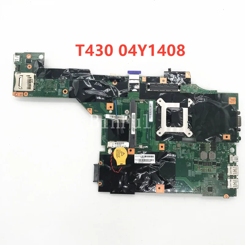 

High Quality Laptop Motherboard For Thinkpad T430 T430I QM77 N13P-NS1-A1 GPU 5400M DDR3 FRU 0B56240 04Y1408 100% Full Tested OK