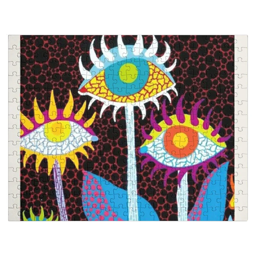 Головоломка Yayoi Kusama с четырьмя глазами Детский пазл персональный