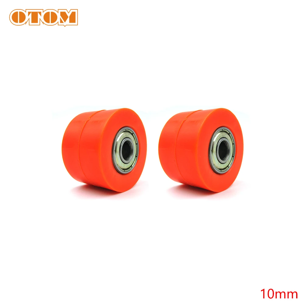 

Роликовый шкив OTOM, натяжитель колеса для уличного велосипеда, эндуро, мотоцикла, мотокросса, CRF, 8 мм, 10 мм, 2 шт.