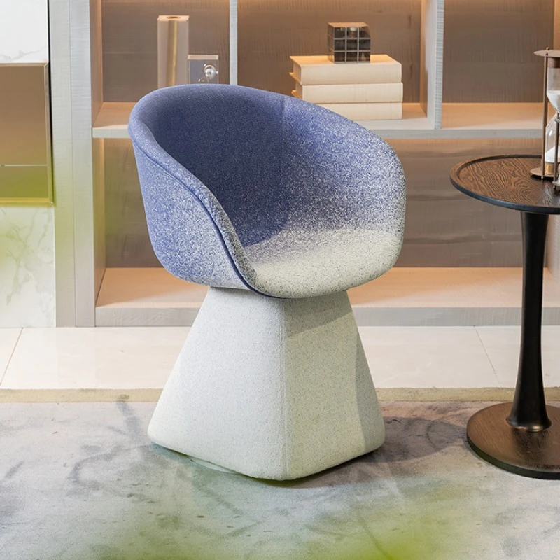 Стул под раковину с градиентом цвета Экономия пространства мебель минимализм