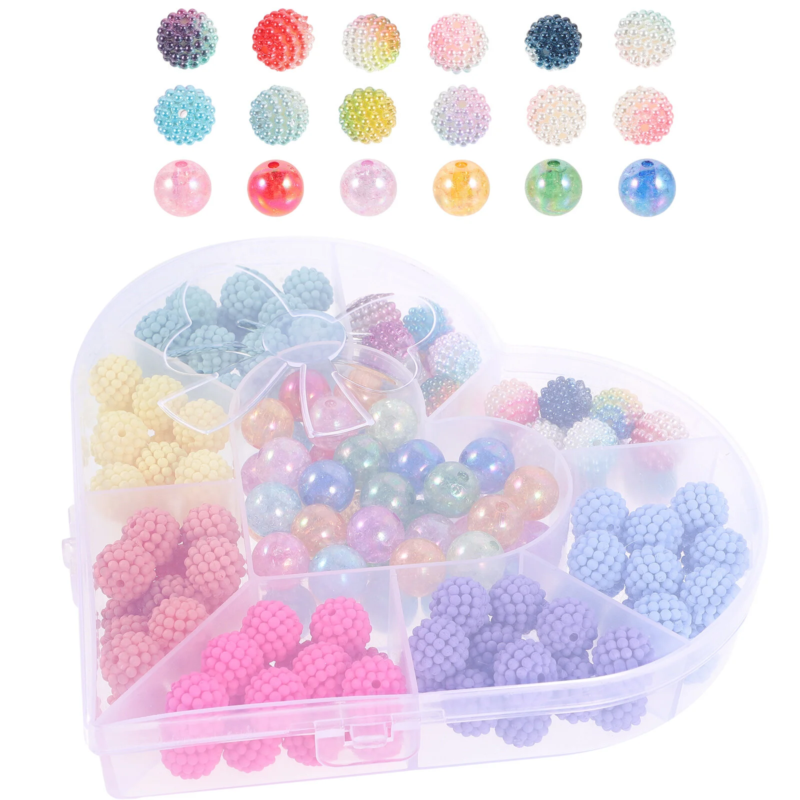 

Acrylic Jewelry Loose Beads Necklace Dainty Necklaces Bracelet Making Kit Spacer For Beaded