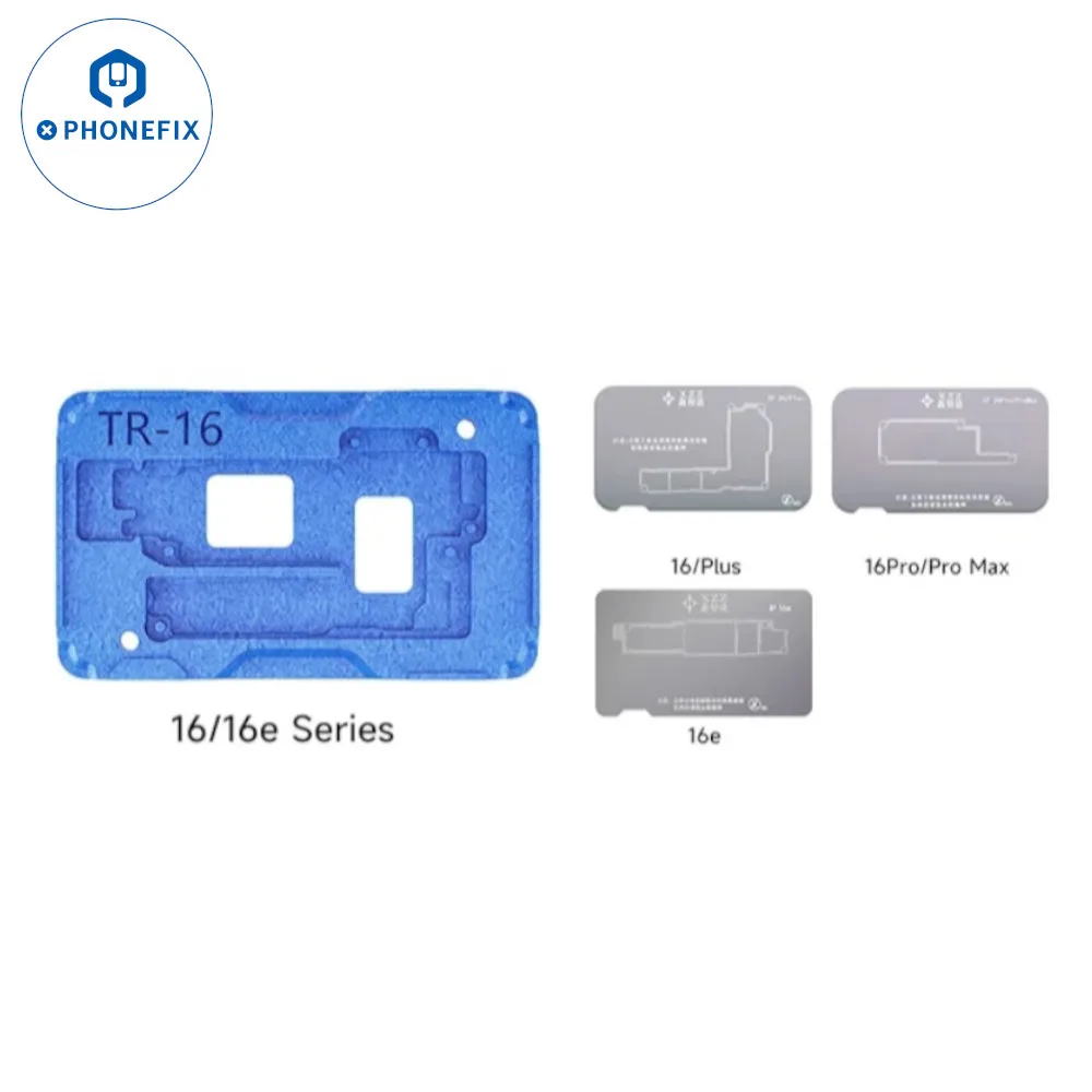 

XZZ TR Трафареты для реболлинга iPhone X/11/12/13/14/15/16/17 Pro Max