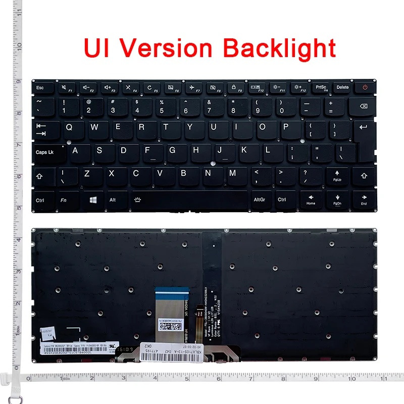 Новая клавиатура для ноутбука Lenovo XiaoXin Air 13 AIR13 pro ideapad 710S-13ISK 710S-13IKB 510S-13ISK 510S-13IKB с