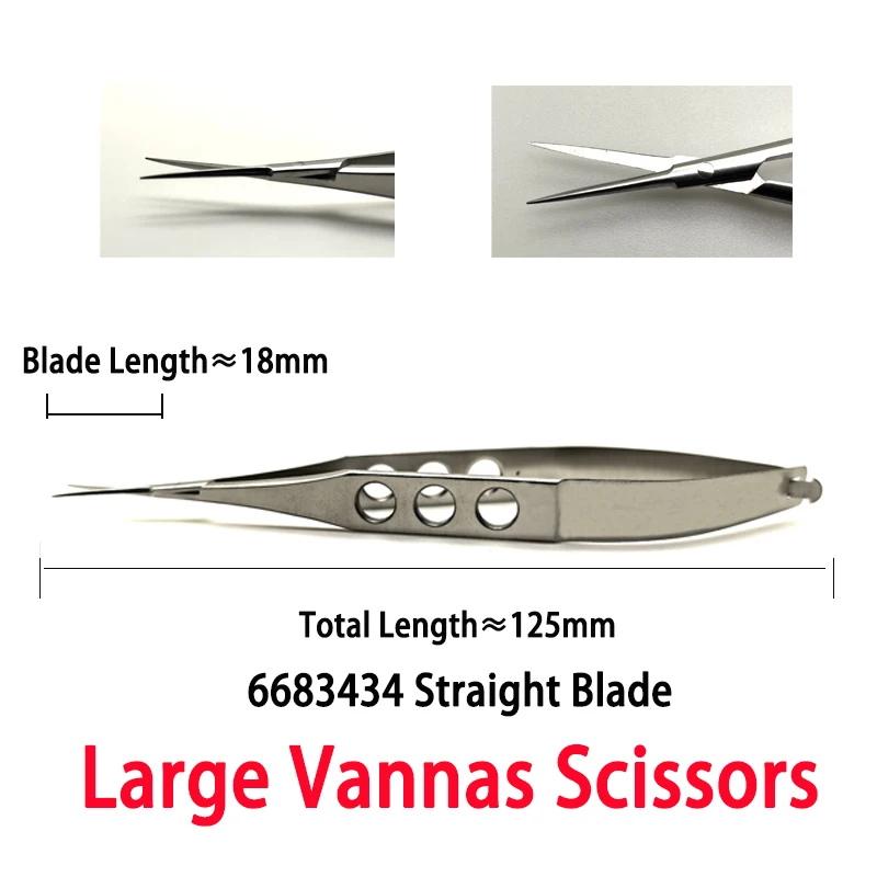 Ножницы Vannas офтальмологические инструменты