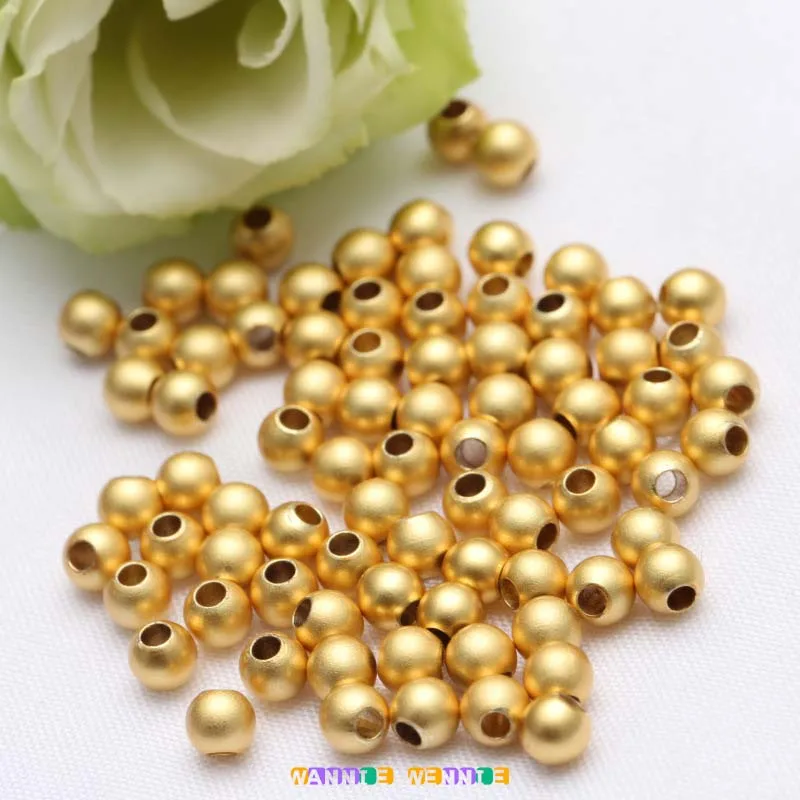 

Wannie Wennie Brand Beads For Jewelry Making Accessories For Women Bracelet Necklace Diy Charms Wedding Favor 14k Gold Plated