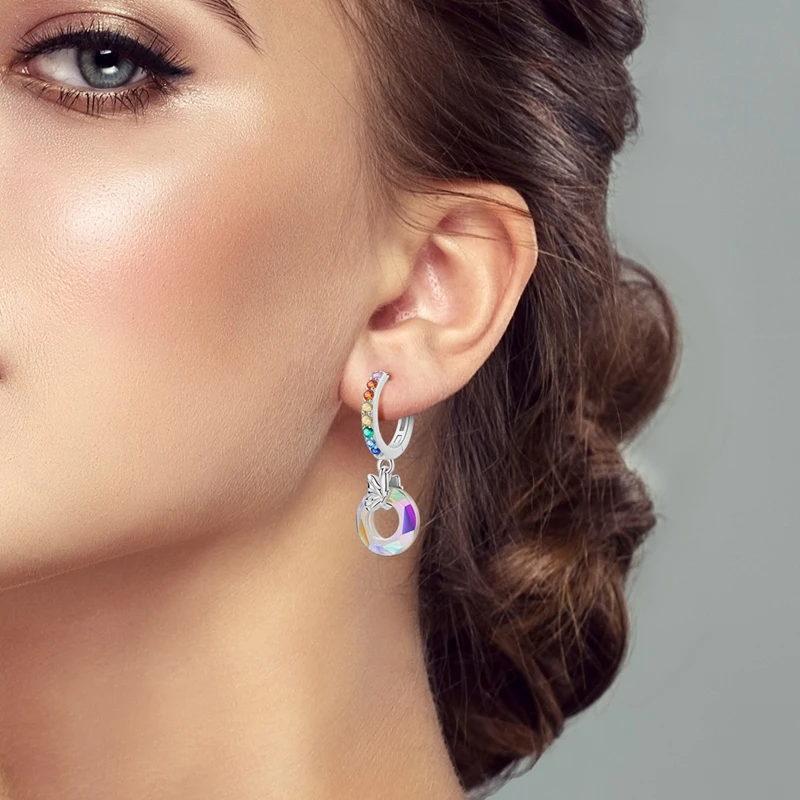 Серьги из стерлингового серебра 925 пробы