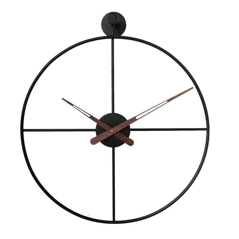 Simple Creative Wall Clock Modern Design Spanish Style Home Living Room Decoration Mute Large Decor Watchs Crafts | Дом и сад