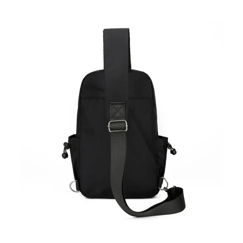 New Large Capacity Chest Bag For Men's Shoulder Bag Oxford Cloth Chest Small Backpack Student Trend One Shoulder Bag For Women