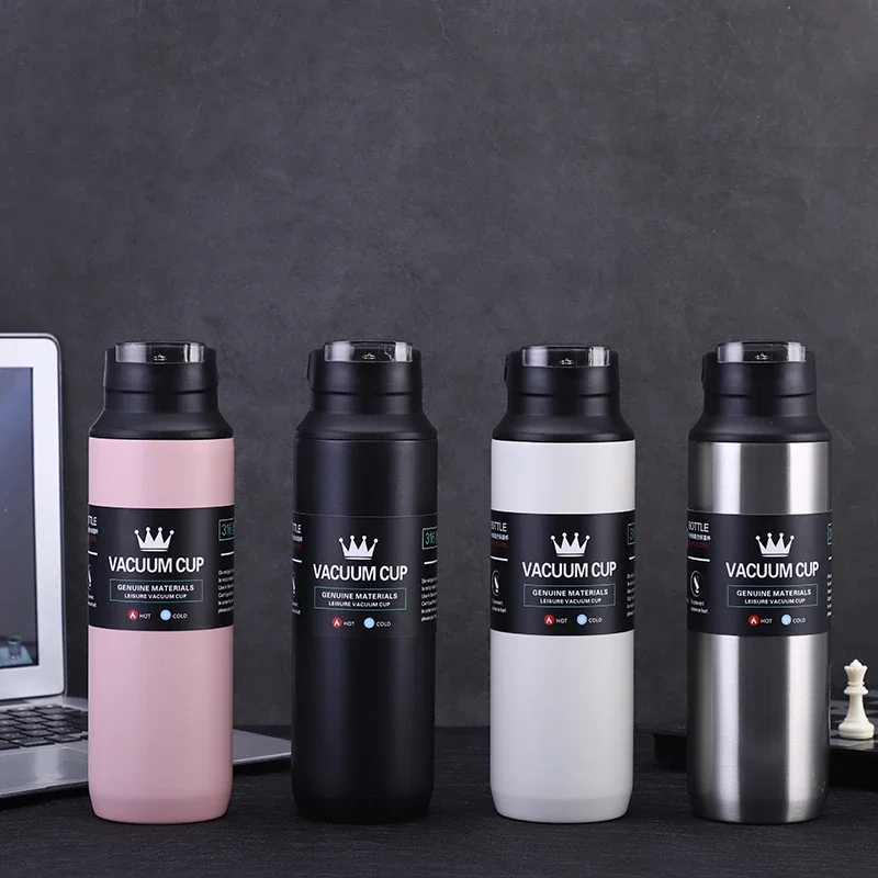 Новый портативный уличный спортивный чайник из нержавеющей стали 316 двойной