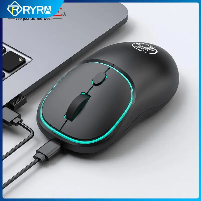

Беспроводная игровая мышь IMICE, 2,4G, планшетофон, светящаяся перезаряжаемая мышь, Bluetooth, бесшумная эргономичная мышь для ноутбука, настольного ПК