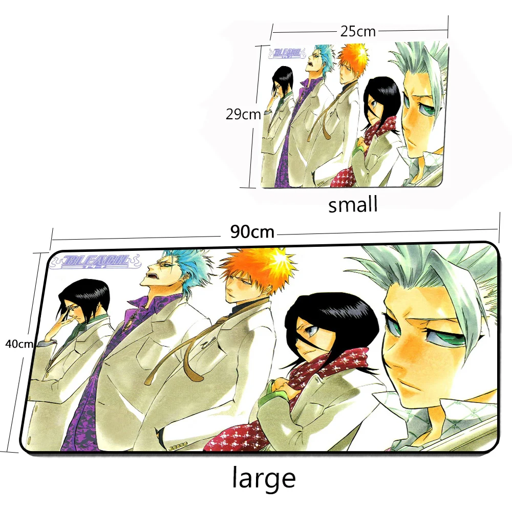 

Gaming Mouse Pad Large Mouse Pad PC Gamer Computer Mouse Mat Japanese Anime BLEACH Big Mousepad Keyboard Desk Mat XXL Mause Pad