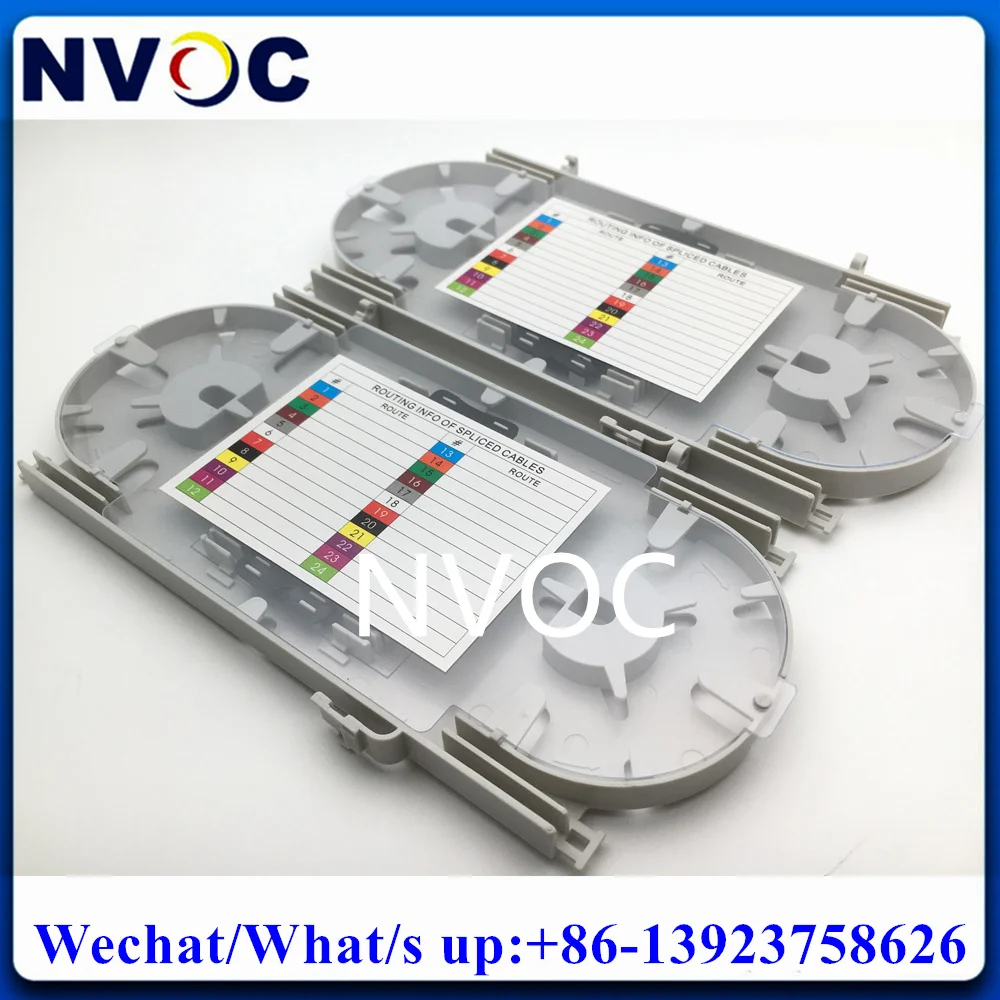 10 шт. 48-жильный лоток для оптоволокна с 48 портами пластиковый FTTH