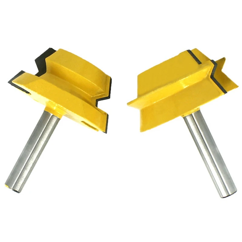 2 шт. 8 мм Octahedron Tenon нож цилиндрический Комбинированный гравировальная Машина