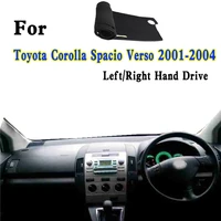 for 2001 2004 toyota corolla spacio verso e120 e121 e122 car styling dashmat dashboard cover instrument panel insulation pad