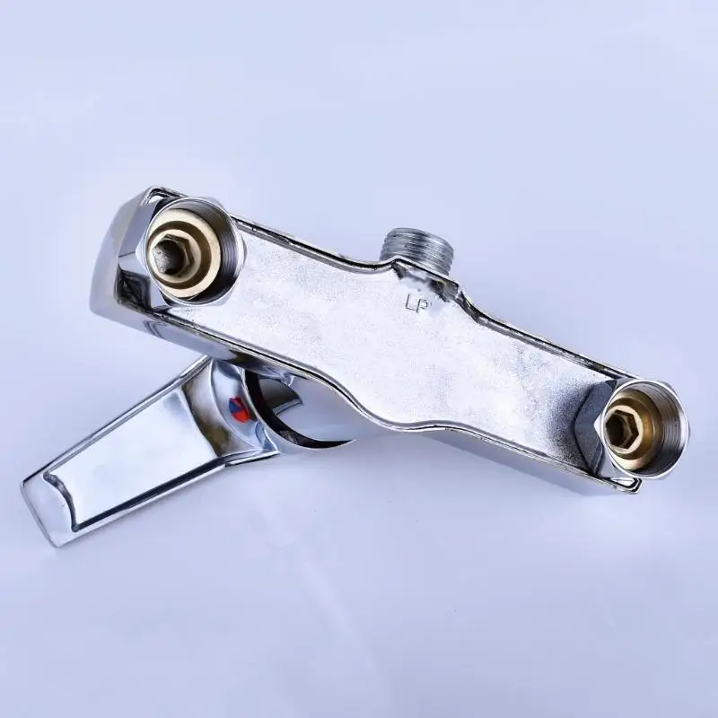 Настенные душевые смесители нажимайте с кран алюминиевого душа одним рычагом