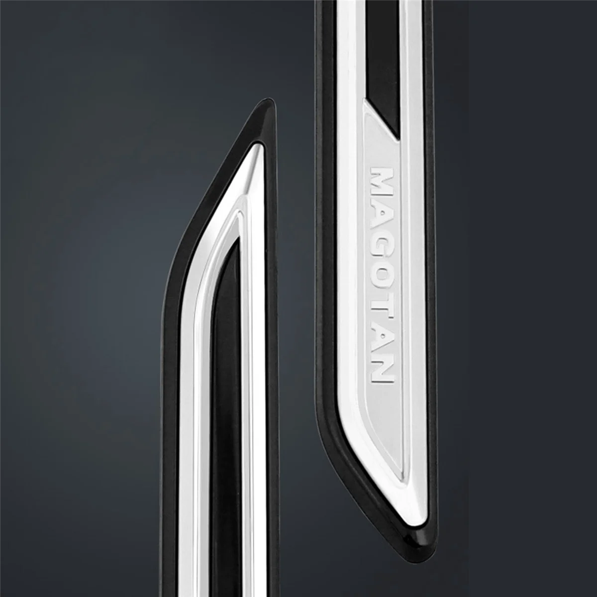 Хромированная декоративная наклейка на боковое крыло автомобиля аксессуары для