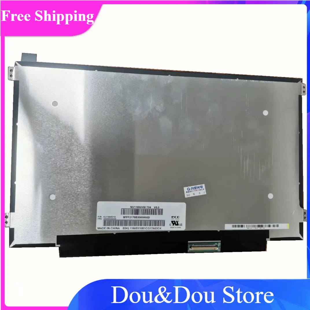 

NV116WHM-T04 V8.0 laptop LCD display panel for BOE 40pin edp 1366*768 screen LCD display Touch screen lcd screen