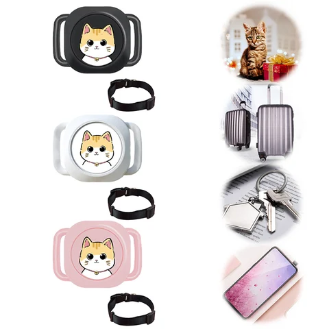 Анти-потерянный GPS-трекер, локатор, Bluetooth-совместимое устройство GPS-слежения для собак, кошек, детей, домашних животных, брелок, кошелек, багажа