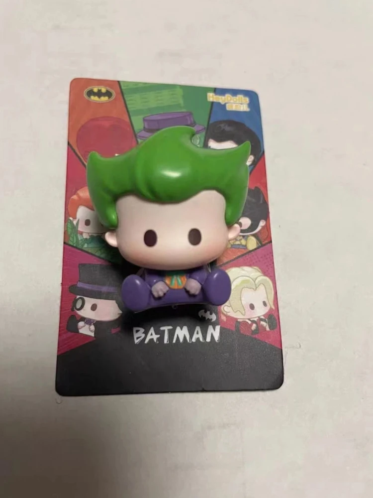 Официальная коллекционная мини-фигурка DC Бэтмен из серии Gotham City Park в слепом пакете, настольное украшение, модная игрушка, подарок для взрослых фанатов (art.: 3920da5ff6672) - 3920da5ff6672