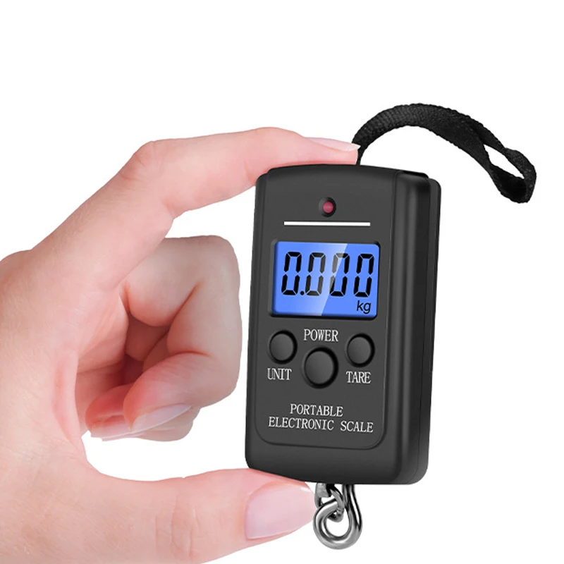 

Kitchen Hanging Weighting X Fishing Digital For Luggage Travel Weight Scale Tool Electronic Steelyard 40kg Scale Hook Mini 10g