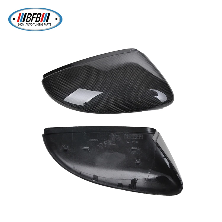 

Auto Parts Real Carbon Fiber Side Door Rearview Mirror Cover Replacement For Volkswagen Scirocco 2009-2015