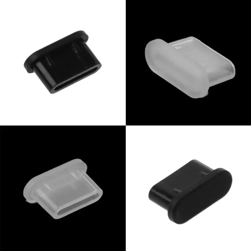 

Type-C Dust Plug USB Charging Port Protector Silicone Cover for Samsung Smart Phone Accessories