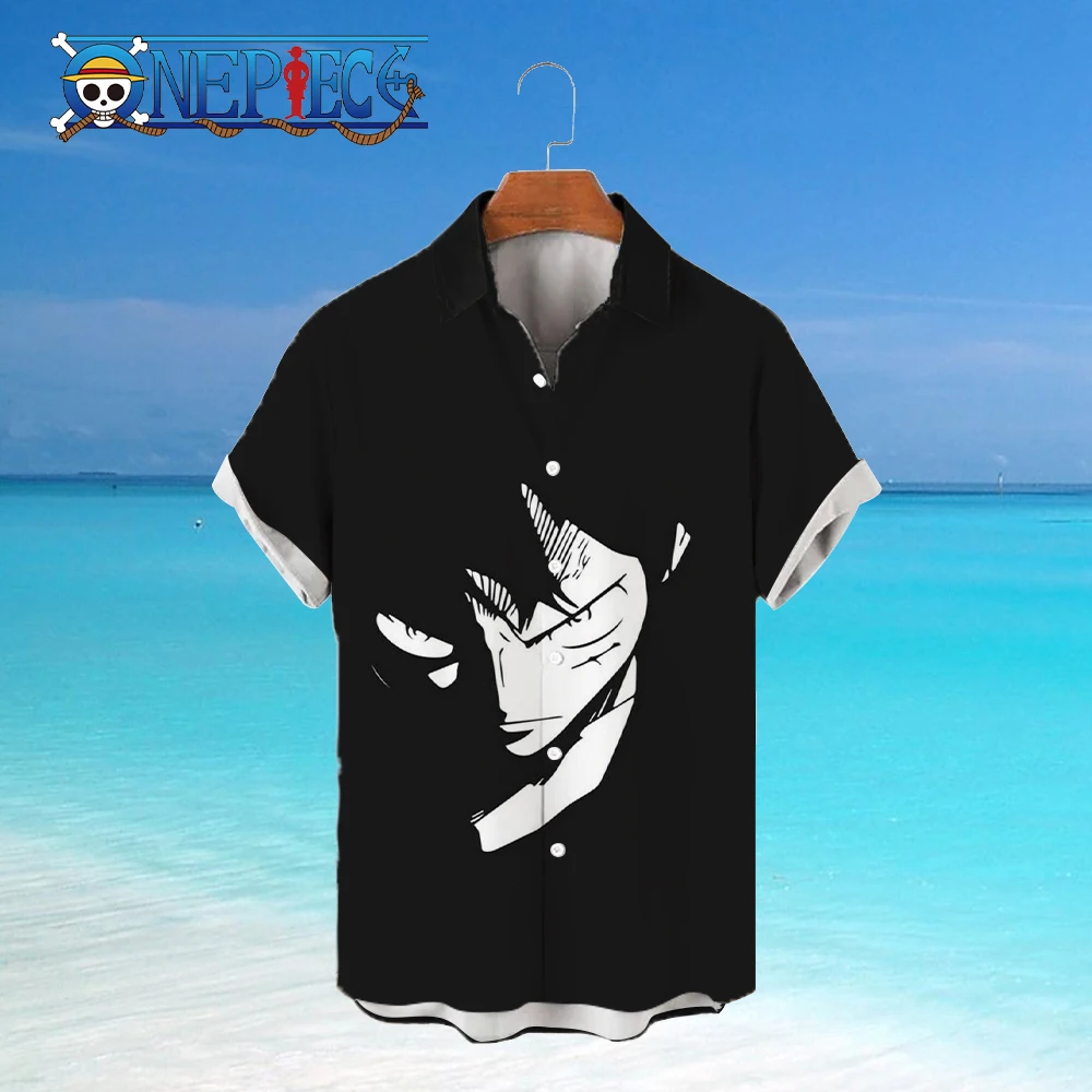

Harajuku Style Blouse Beach Shirt Shirts for Men Summer Men's Clothing Leisure Blouses Oversized 5XL Street Social Fashion Party