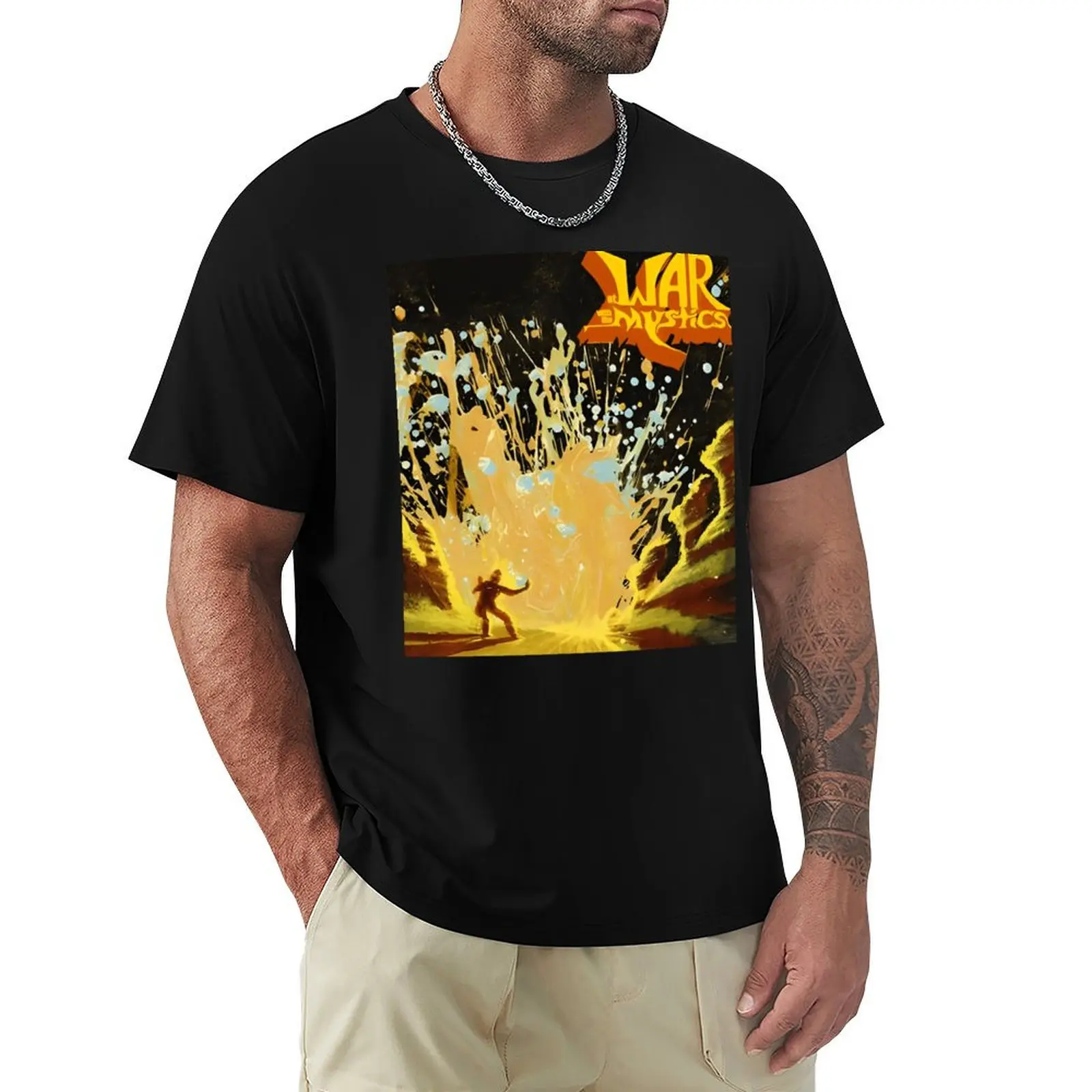 Красочная футболка с альбомом At War with the Mystics новое издание летний топ для мальчика