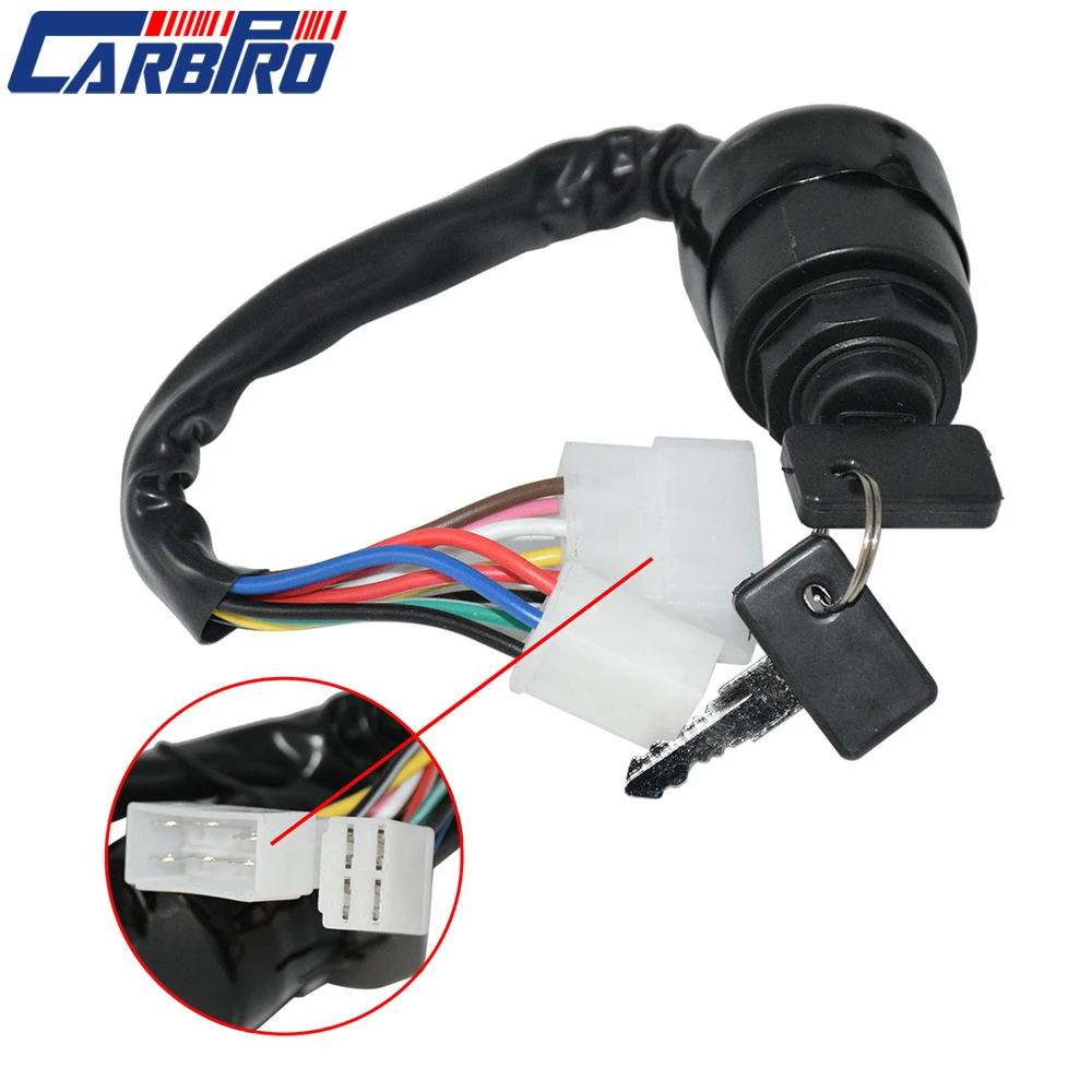 

Ignition Switch w/ Keys For Yamaha Gas 2 Cycle Golf Cart G1 1979 1980 1981 1982 1983 1984 1985 1986 1987 1988 1989