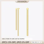 Женские длинные висячие серьги-кисточки ENFASHION, висячие серьги из нержавеющей стали, Модная бижутерия, модный подарок, серьги 2020 E201156