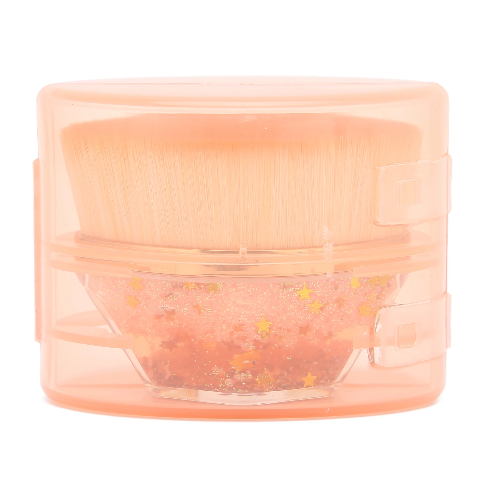 

Portable Soft Hair Foundation Brush for Liquid BB Cream in Champagne Gold - Professional Quality Makeup Brush with Box