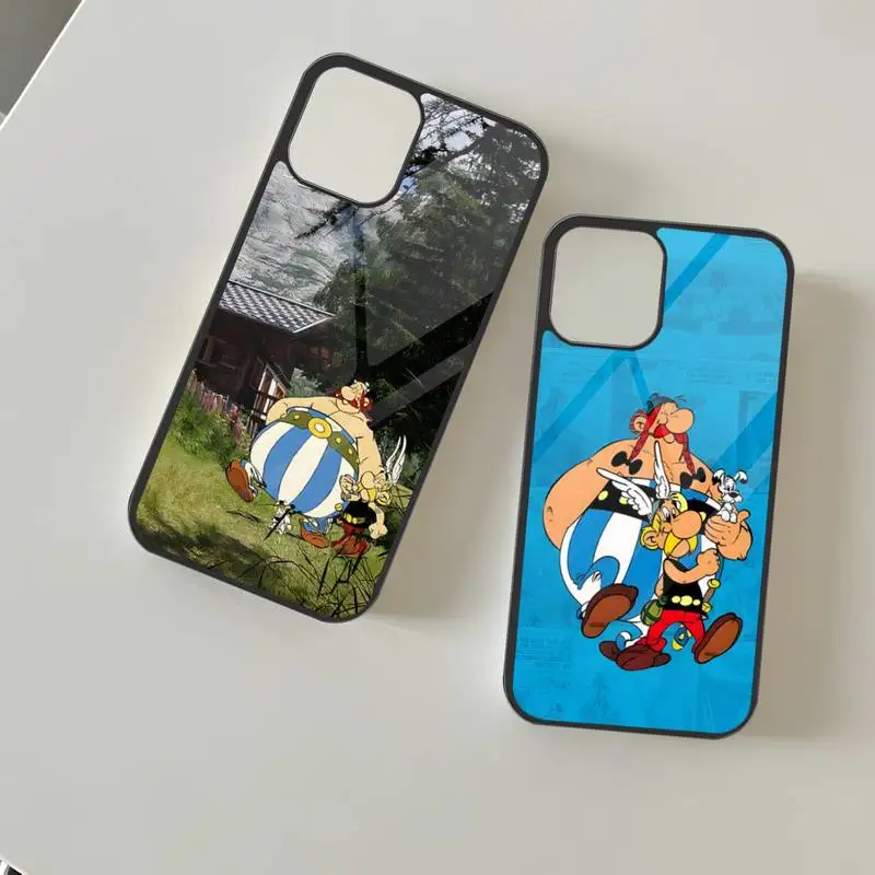 

Чехол для телефона Asterix и Obelix из поликарбоната и ТПУ, чехол для Samsung Galaxy S20 S22 S21 S10 S30 Plus Ultra Note 10 Pro 20, противоударный чехол