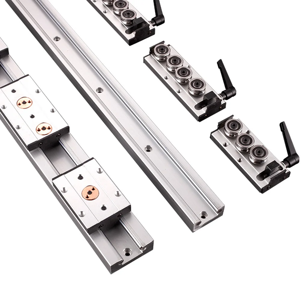 

1pc Silver Built-in dual-axis linear guide SGR10 28mm Width guide 500mm 600mm 800mm 1000mm 1500mm SGB10N cnc 3D Printer Parts
