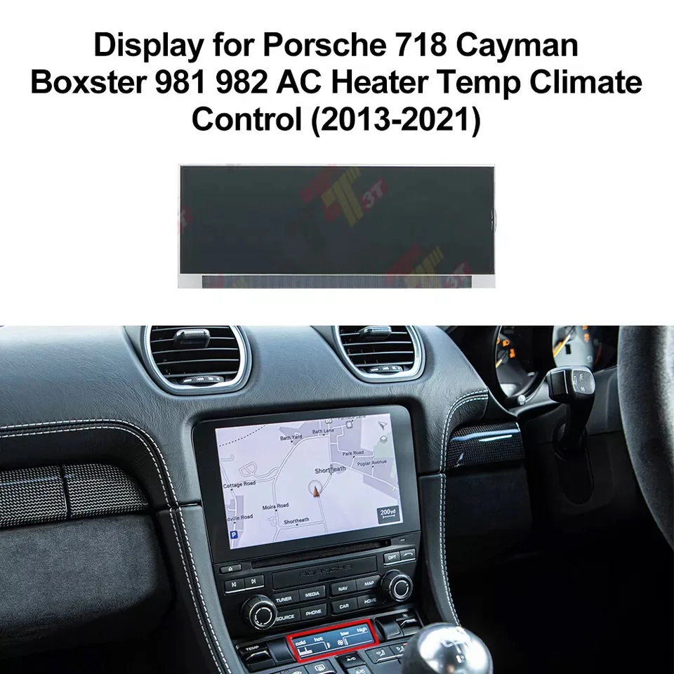 ЖК-дисплей для приборной панели Porsche 718 Cayman Boxster 981 982 Нагреватель переменного тока
