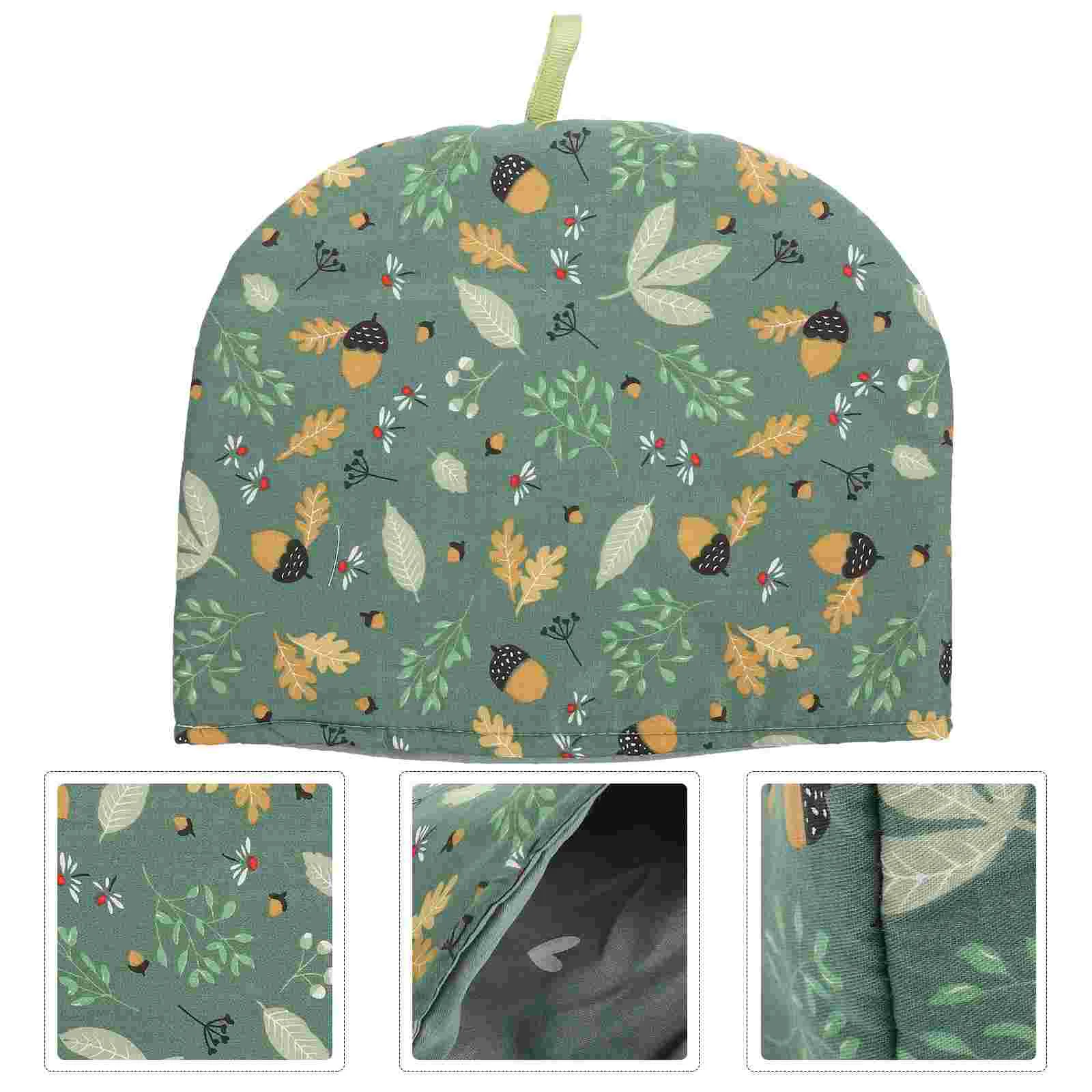 

Tea Cozy Cover Teapot Kettle Cosy Insulated Potwarmer Protector Warm Floral Decorative Keep Coffee Cotton Thermal Cozies Hot