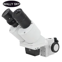 microscope binocular head for stereo microscopes with 10x magnification eyepiece wide field of view microscope accessories
