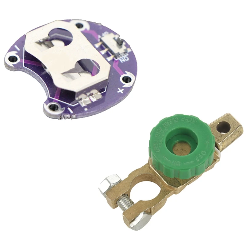 Держатель для аккумулятора Lilypad CR2032 модуль крепления и переключатель отключения