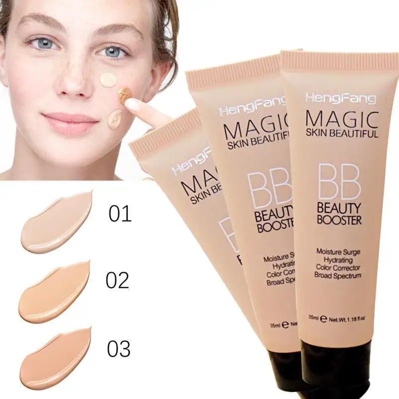 

Makeup Foundation Facial Concealer Base BB CC Cream Whitening Face Brighten Primer Cosmetics