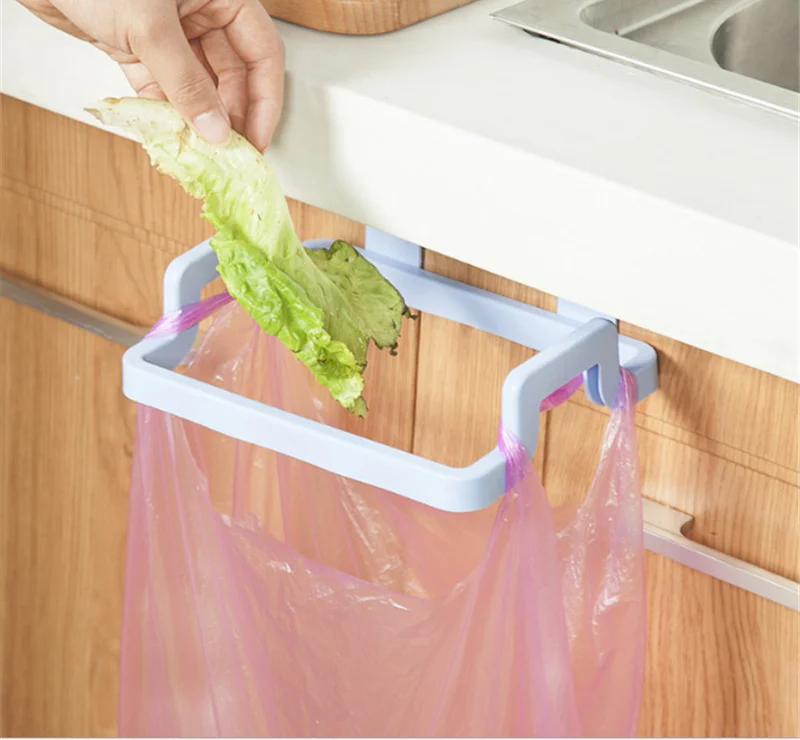 

Hangable Garbage Bag Holder Kitchen Gadget Storage Bag Holder Rack Kitchen Accessories Home Tools Household Gadgets Accessories