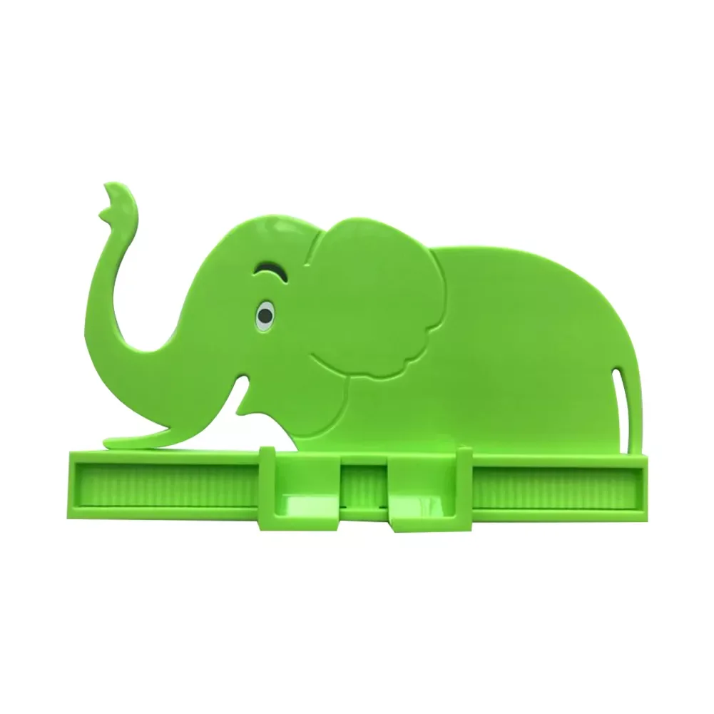 

Adjustable Slider Adhesive Type Elephant Shape Support Practical Mobile Phone Holder Wall Mount Durable Non Slip ABS Bathroom