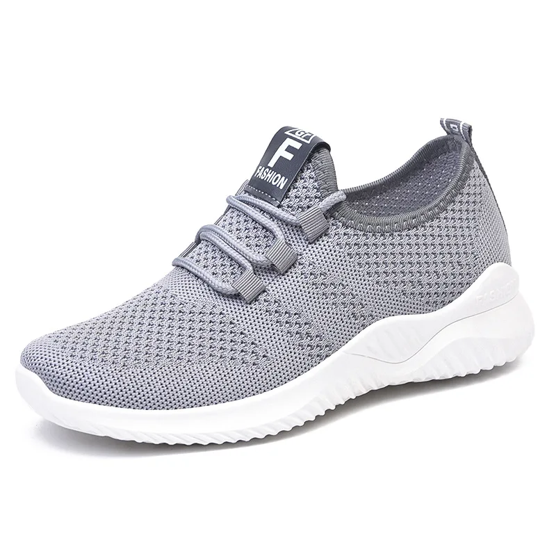

Shoes Women's 2022 New Casual Fashion Running Shoes Flying Woven Breathable Women's Shoes Soft Bottom Trend Sneakers Women