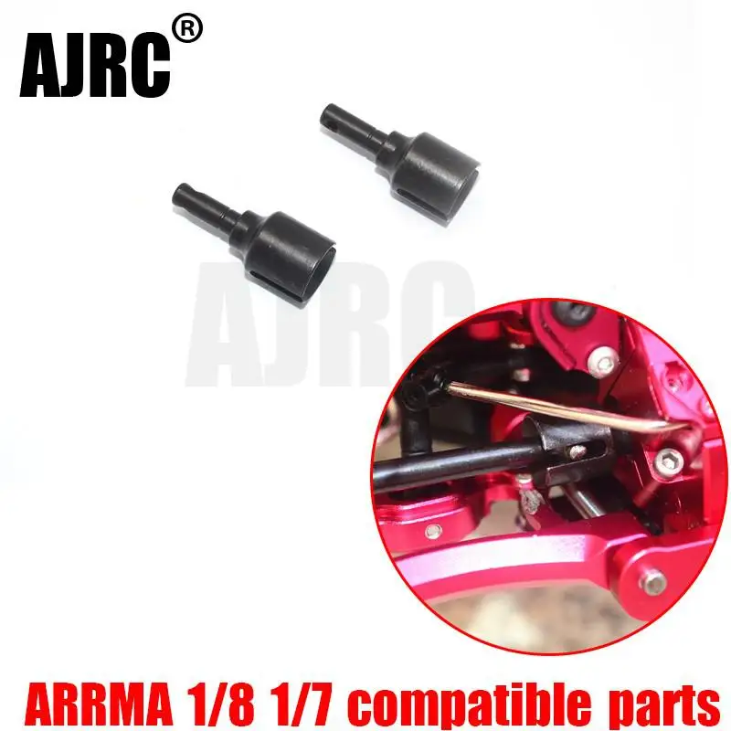 

ARRMA 1/8 1/7 RC car KRATON SENTON TYPHON TALION 45#Hardened steel front middle and rear universal differential side cups 310439