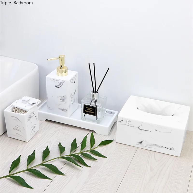 Светильник роскошный семейный набор керамический держатель для мыла зубной