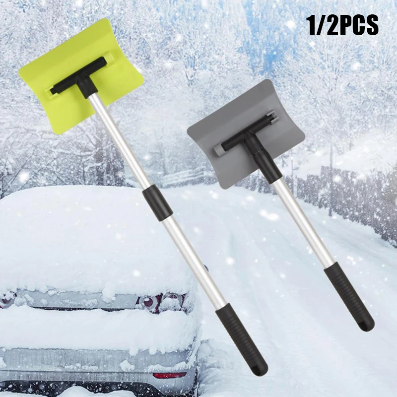 

Car Snow Removal Shovel Aluminum Alloy Telescopic Snow Scraper Vehicle Snow Removal and Deicing Cleaning Supplies