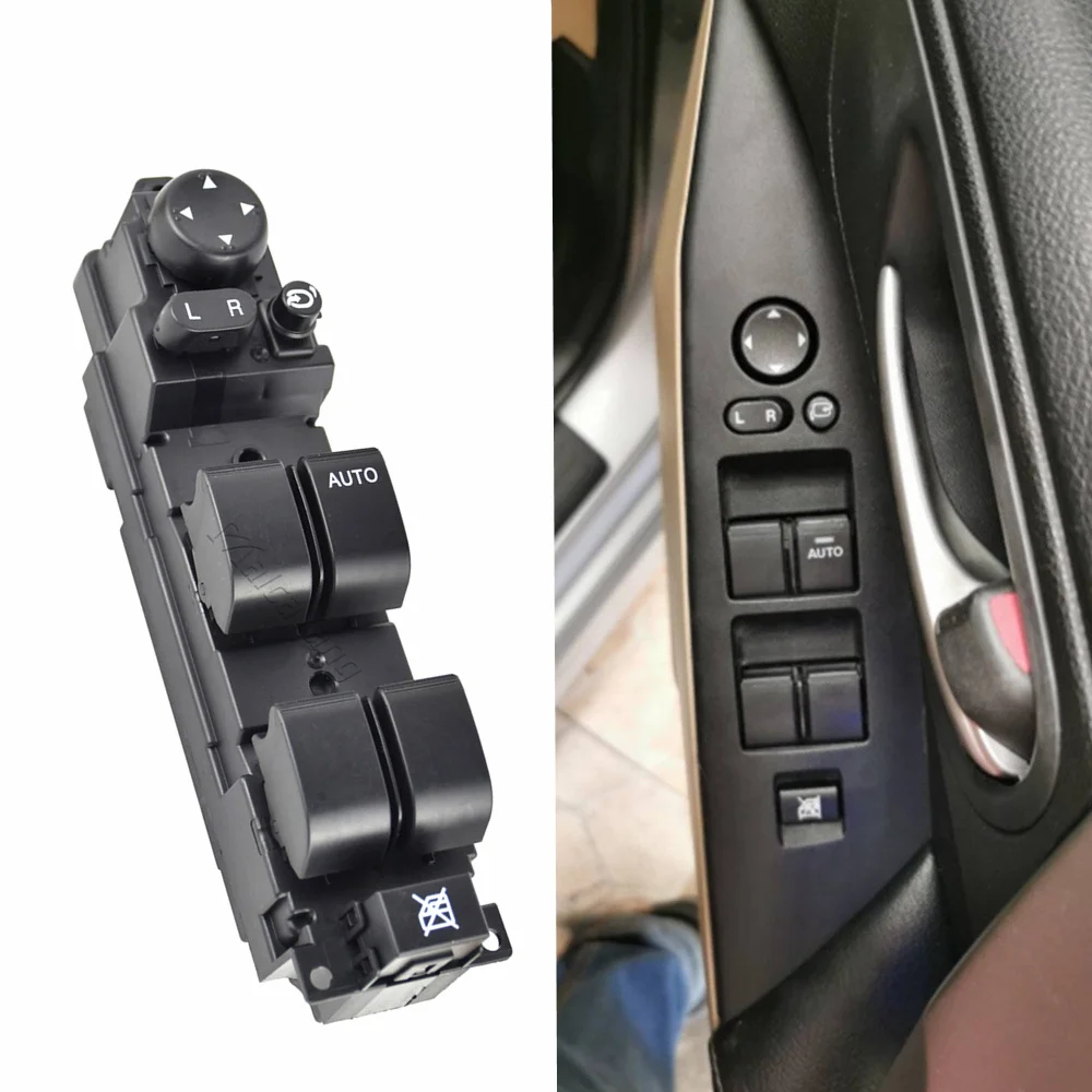 

D651-66-350A D652-66-350A RHD Electric Power Master Window Switch For Mazda 2 6 2008 2009 2010 2011 2012 Right Hand Drive Side