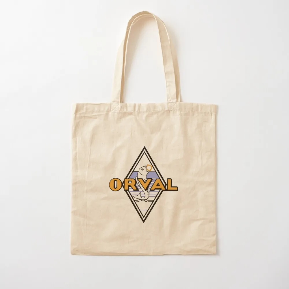 Фото Сумка-тоут с логотипом Orval, отличная сумка, женские сумки, холщовые сумки №2