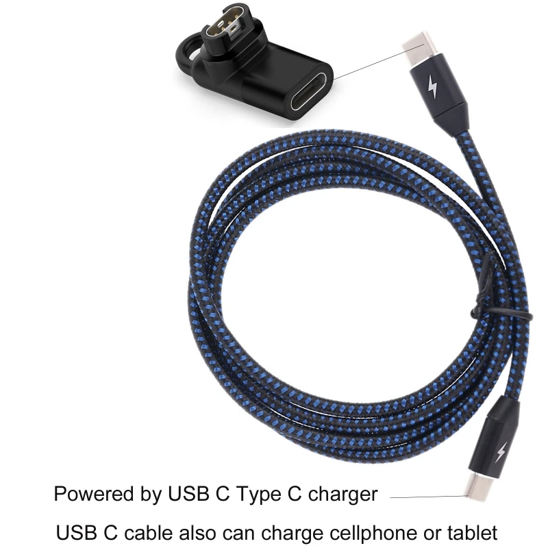 Адаптер зарядного преобразователя с разъемом типа C/Micro USB/Lightning Мама на 4 контакта